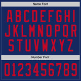 Custom Royal Red Hockey Jersey