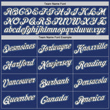 Custom Stitched Royal White-Light Blue Sports Pullover Sweatshirt Hoodie