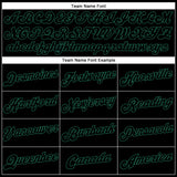 Custom White Black-Kelly Green Authentic Split Fashion Basketball Jersey