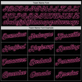 Custom Stitched White Black-Pink Split Fashion Sports Pullover Sweatshirt Hoodie