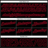 Custom White Black-Red Authentic Throwback Split Fashion Basketball Shorts