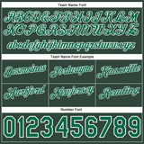 Custom Gray Kelly Green-Hunter Green Authentic Throwback Split Fashion Basketball Shorts