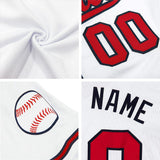 Custom White Black-Gold Authentic Throwback Rib-Knit Baseball Jersey Shirt